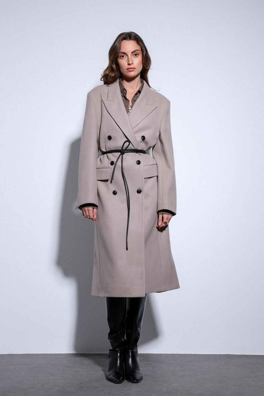 ANT Antioch Stone-Arched Wrap Women's Coat - Ixmiquilpan