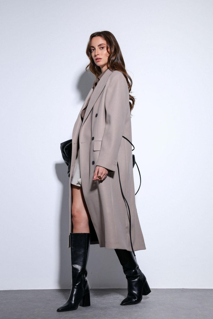 ANT Antioch Stone-Arched Wrap Women's Coat - Ixmiquilpan