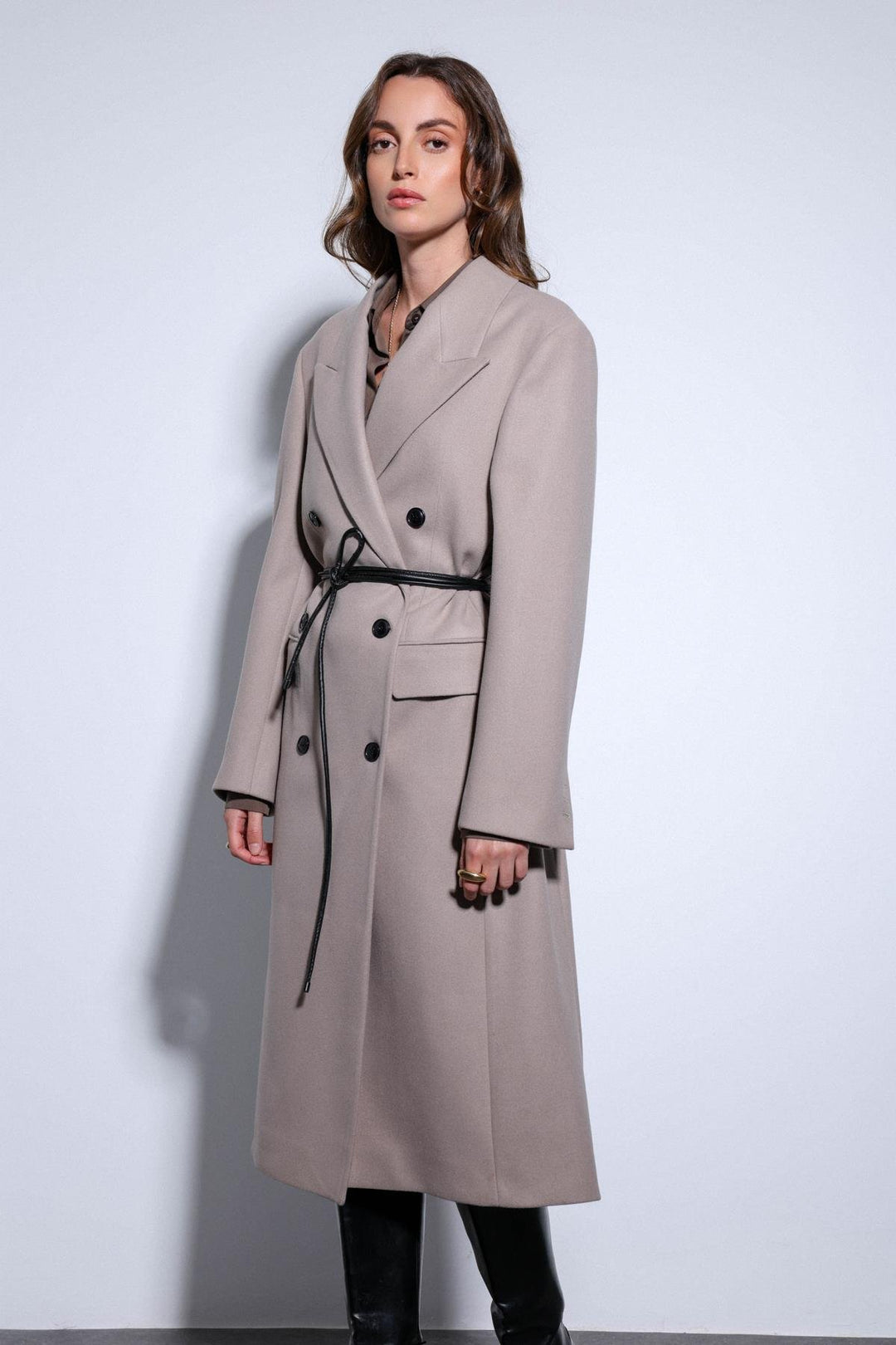 ANT Antioch Stone-Arched Wrap Women's Coat - Ixmiquilpan