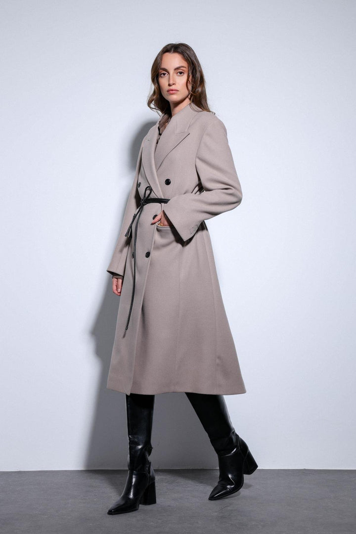ANT Antioch Stone-Arched Wrap Women's Coat - Ixmiquilpan
