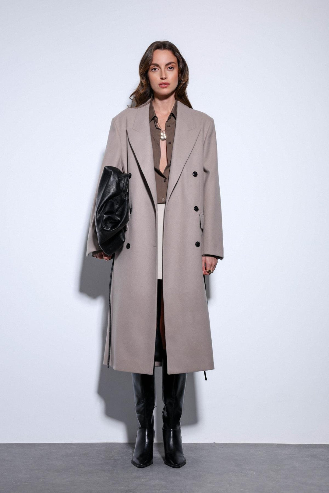 ANT Antioch Stone-Arched Wrap Women's Coat - Ixmiquilpan