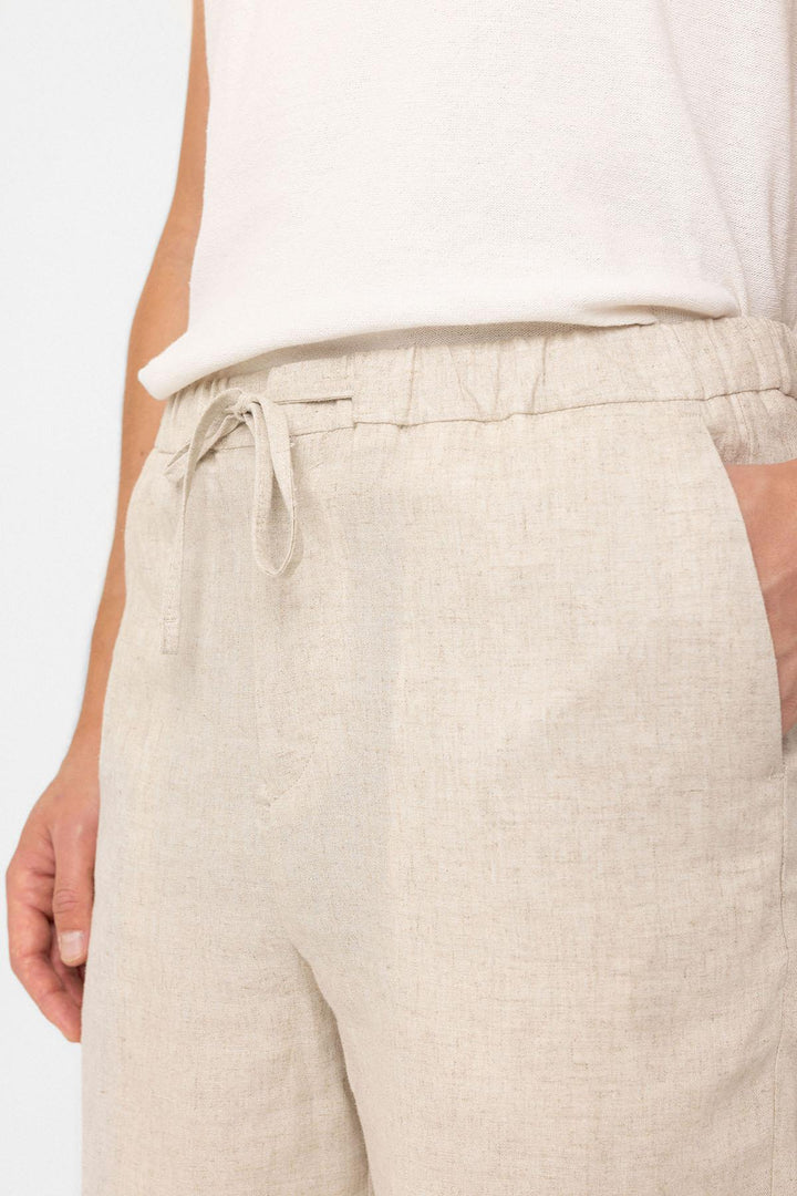 ANT Antioch Stone Linen Blend Men's Shorts - East Lansing