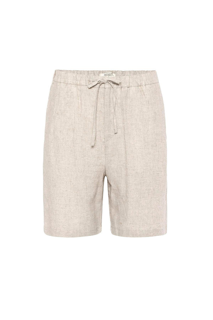ANT Antioch Stone Linen Blend Men's Shorts - East Lansing
