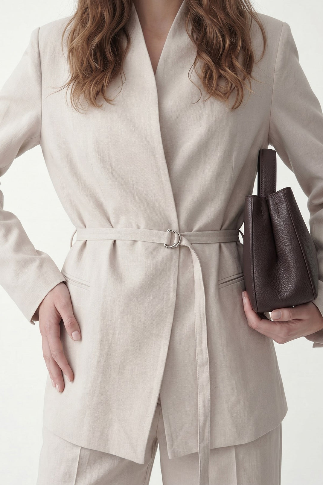 ANT Women's Linen-Blend Blazer - Montgomery Village