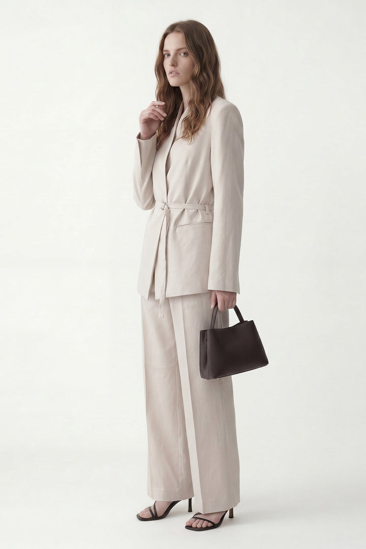 ANT Women's Linen-Blend Blazer - Montgomery Village