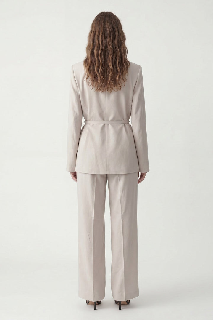 ANT Women's Linen-Blend Pants - Brant