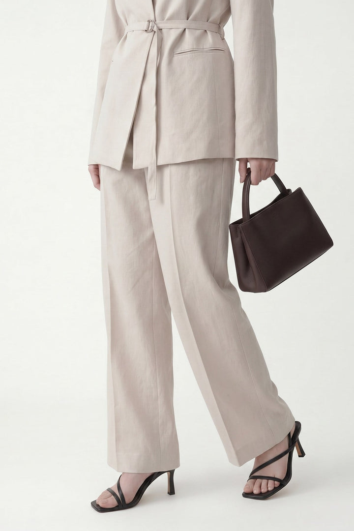ANT Women's Linen-Blend Pants - Brant