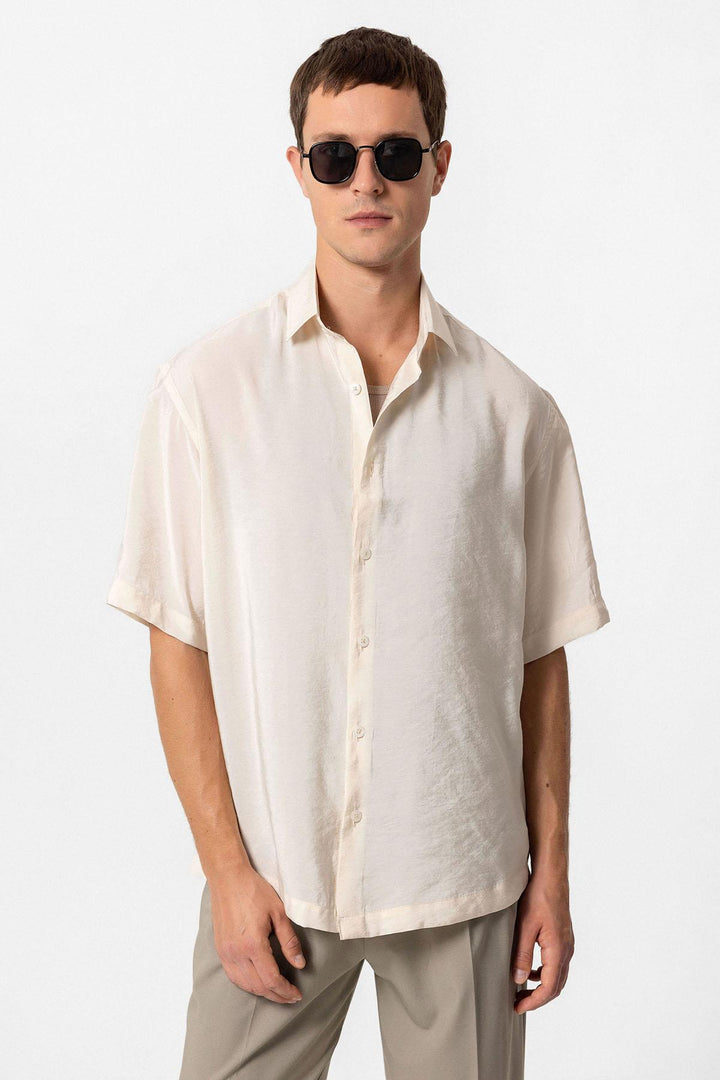 ANT Short Sleeve Oversized Men's Shirt - London