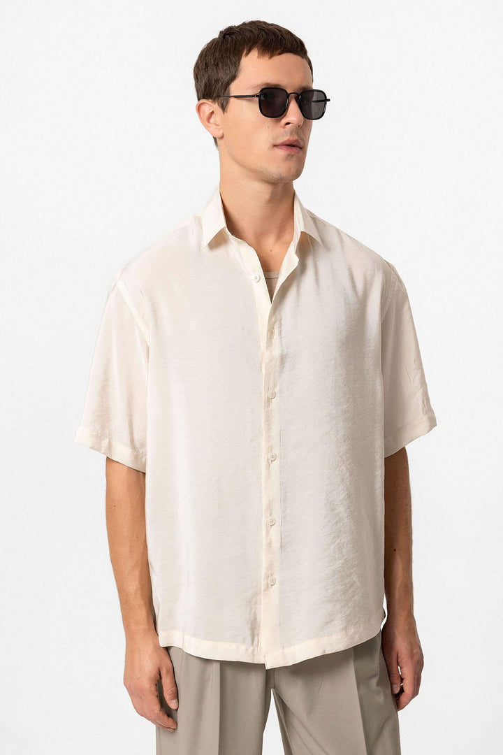 ANT Short Sleeve Oversized Men's Shirt - London