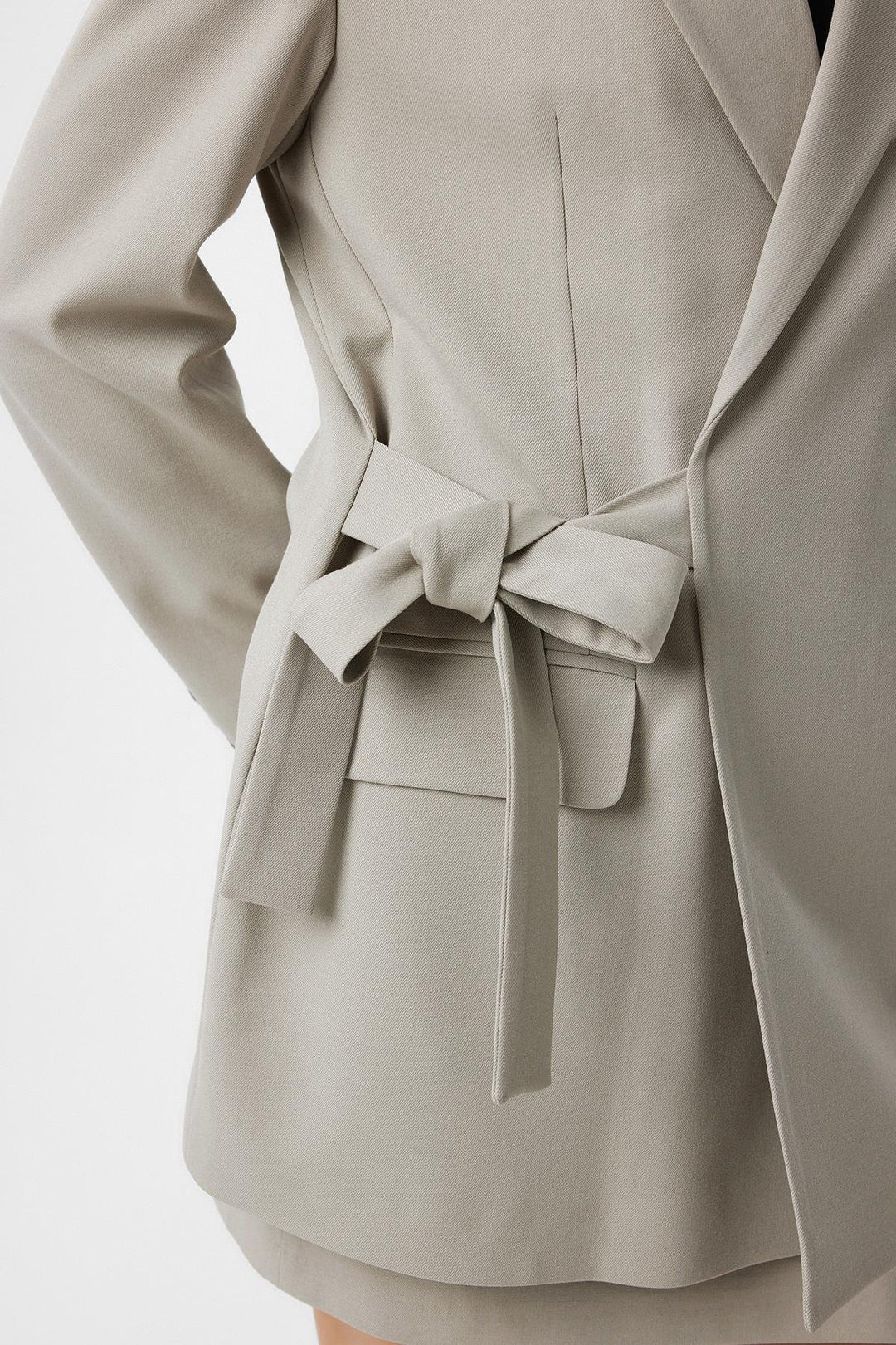 ANT Antioch Stone Belted Women's Blazer - Wilmington