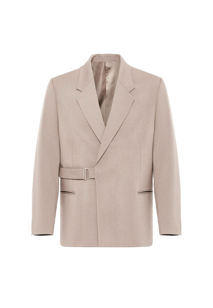ANT Antioch Stone Belted Relax Fit Men's Blazer Jacket - Pleasant Hill