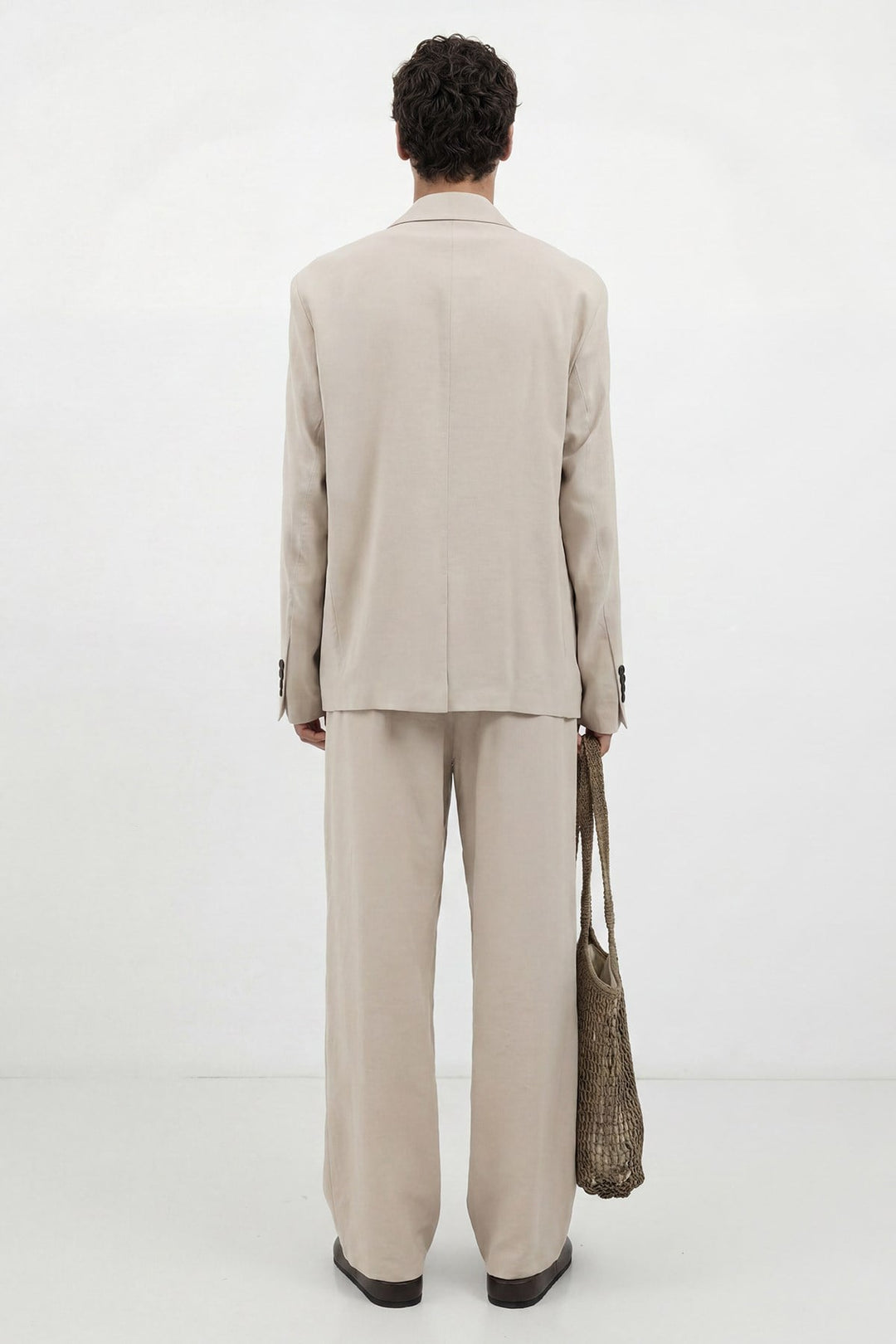 ANT Antioch Taş Modal Karışımlı Relaxed Pantolon - Montgomery