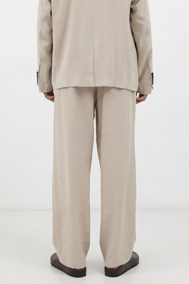 ANT Antioch Taş Modal Karışımlı Relaxed Pantolon - Montgomery