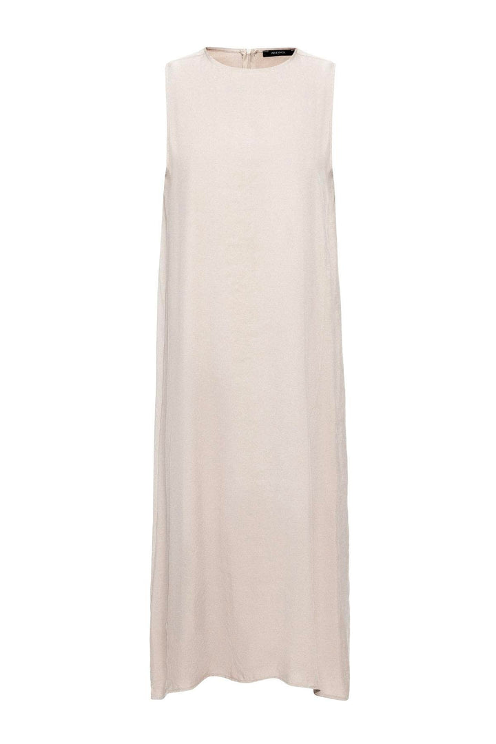 ANT Antioch Stone Modal Midi Women's Dress - Round Rock