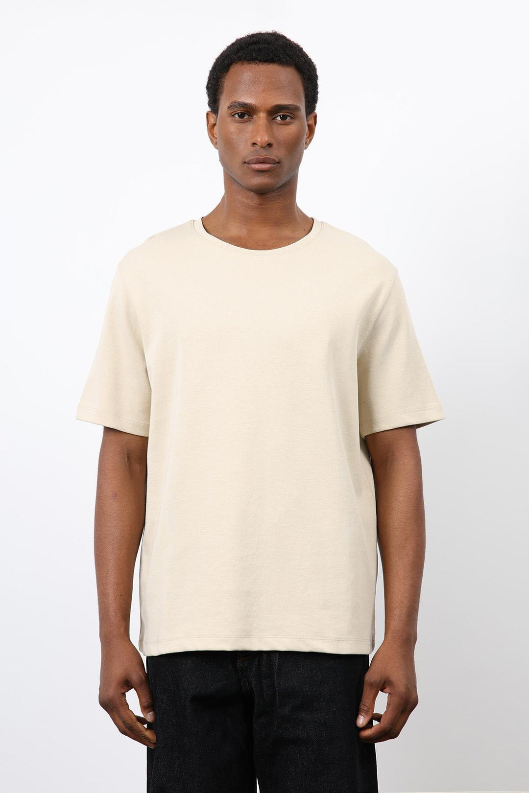 ANT Antioch Taş Regular Fit Basic Erkek T-Shirt - Vienna