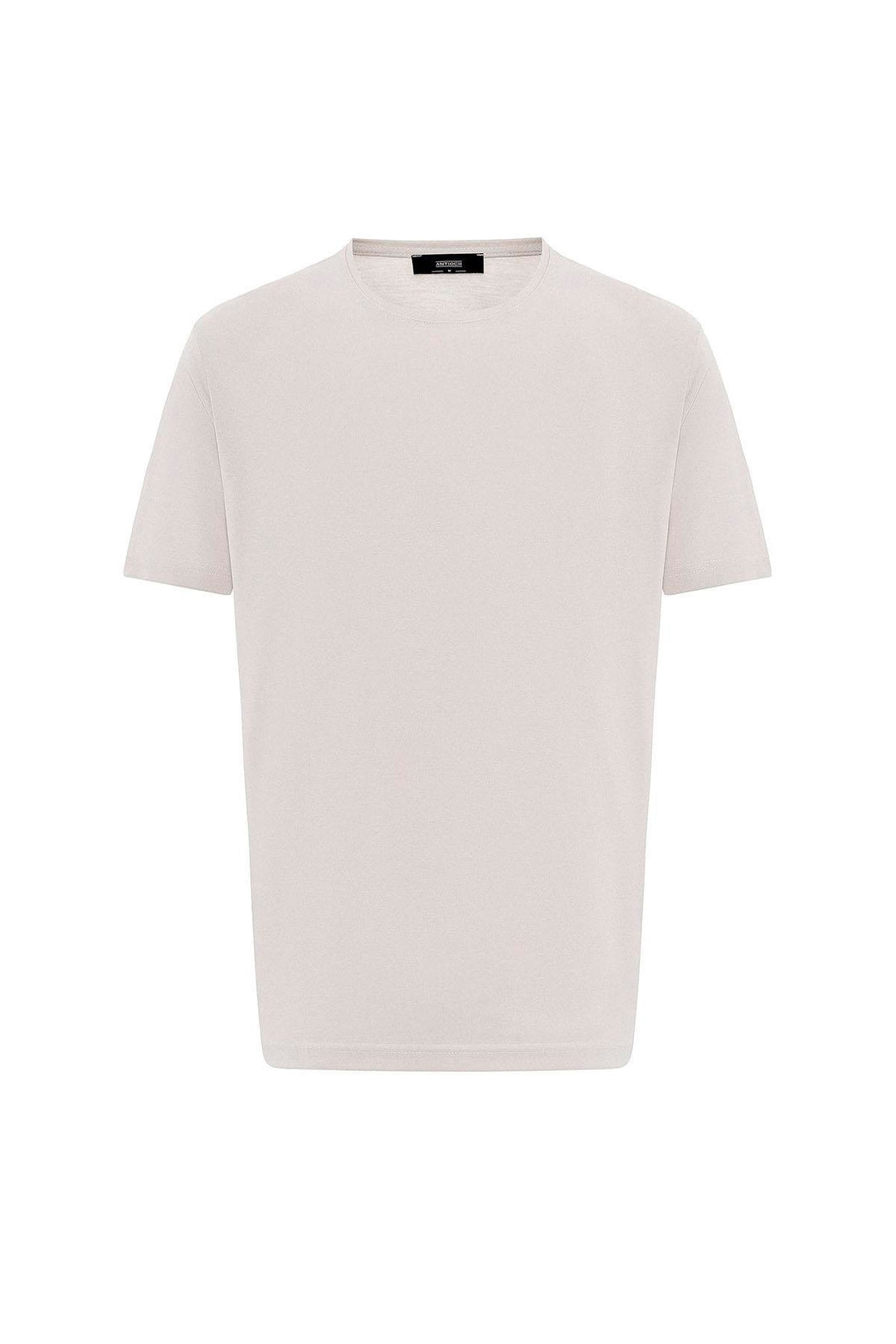 ANT Antioch Stone Regular Fit Modal Technical Fabric Men's T-Shirt - Avezzano