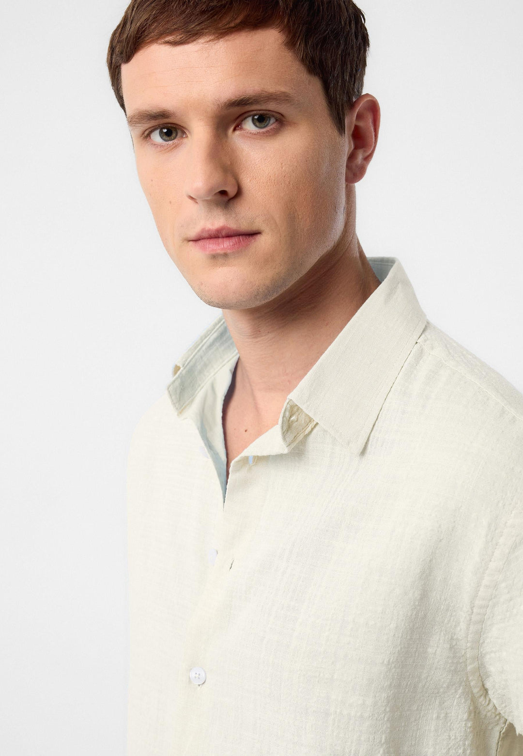 ANT Antioch Stone Relax Fit Textured Men's Shirt - Union