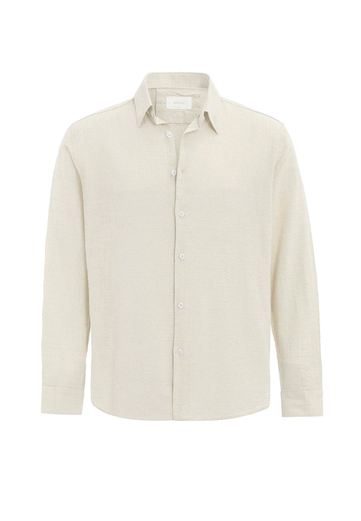 ANT Antioch Stone Relax Fit Textured Men's Shirt - Union