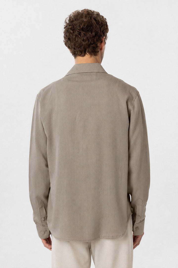 ANT Relax Fit Lyocell Fabric Men's Shirt - Midlothian