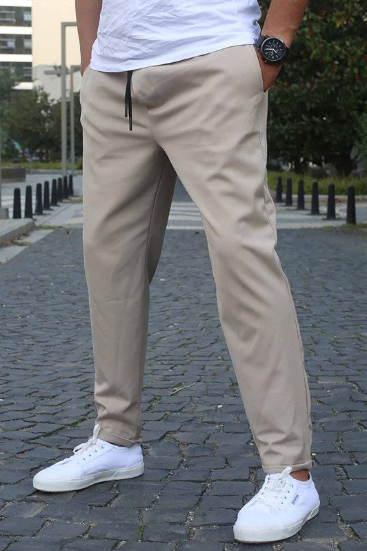 MDX Stone Color Basic Jogger Pants 5486 - Gresham