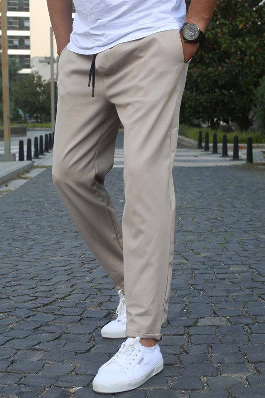 MDX Stone Color Basic Jogger Pants 5486 - Gresham