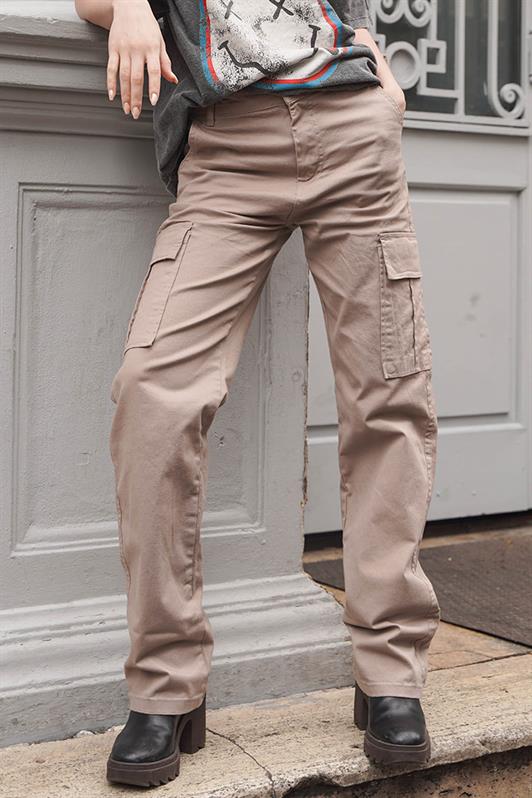 MDX Stone Color Cargo Pants with Pocket Details MG1602 - Osnabrück