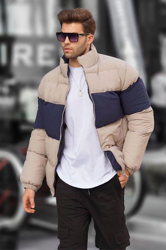 MDX Stone Color High Neck Puffer Jacket 6806 - South Valley