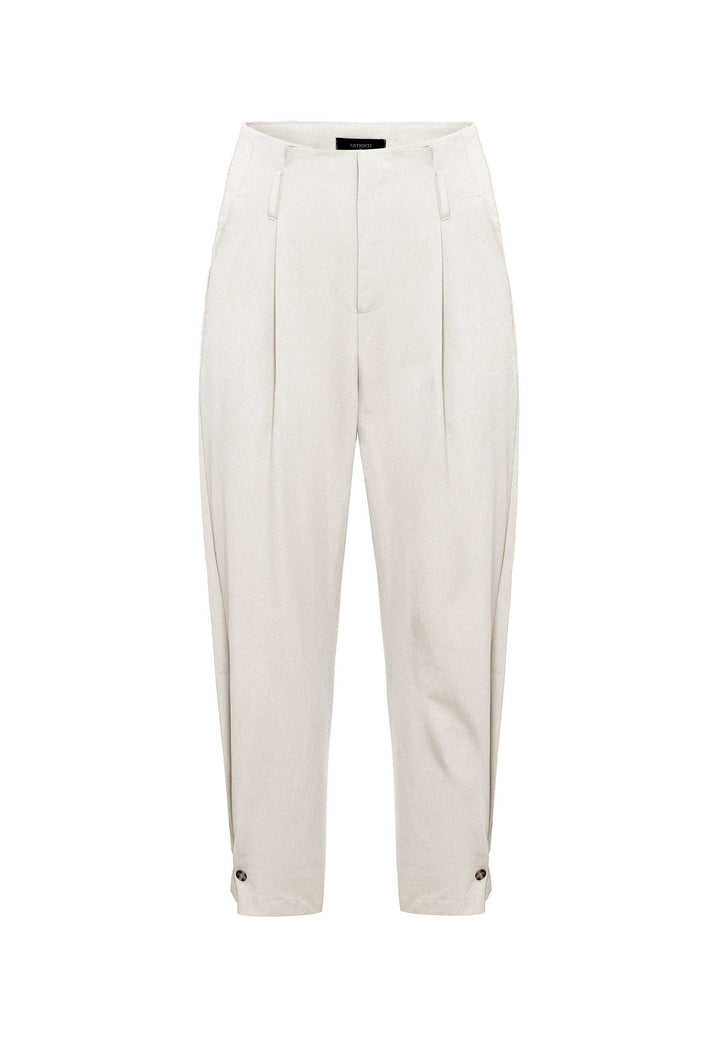 ANT Antioch Stone High Waist Buttoned Fit Women's Pants - Botoşani
