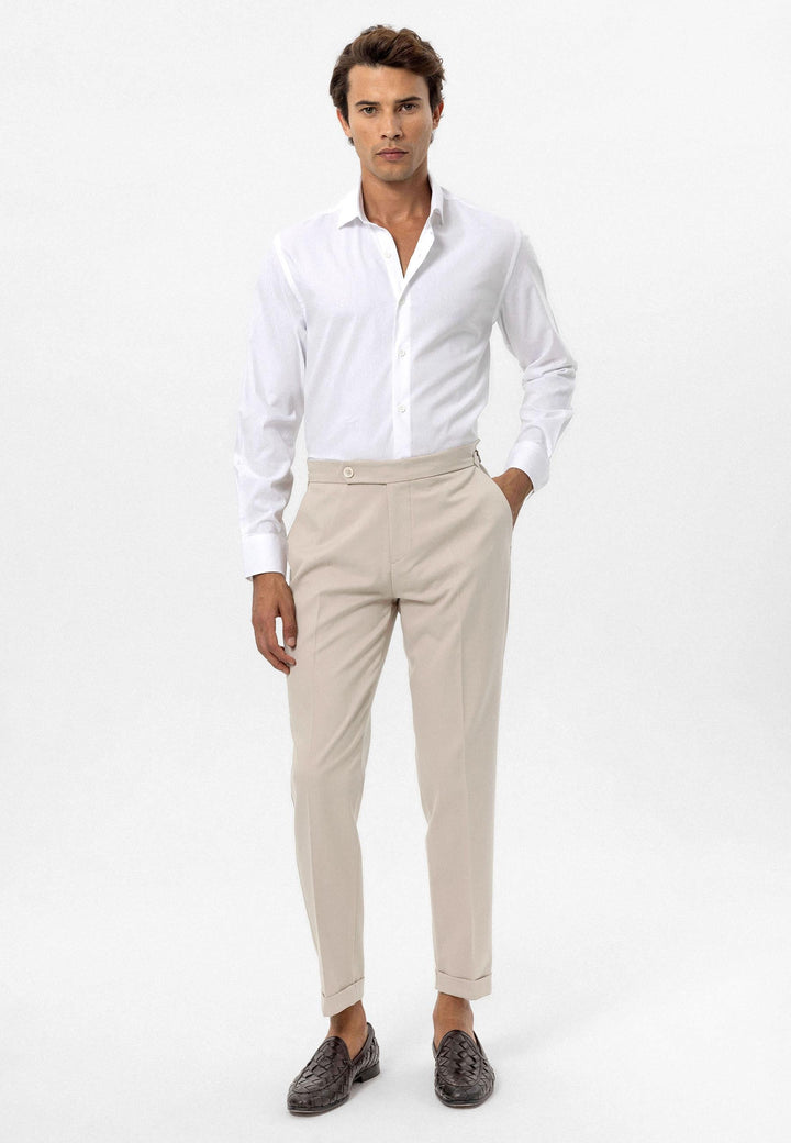 ANT Antioch Stone High Waist Regular Fit Men's Pants - Edgware
