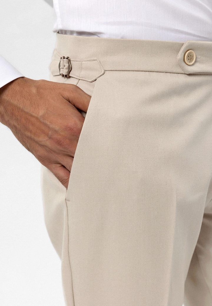 ANT Antioch Stone High Waist Regular Fit Men's Pants - Edgware