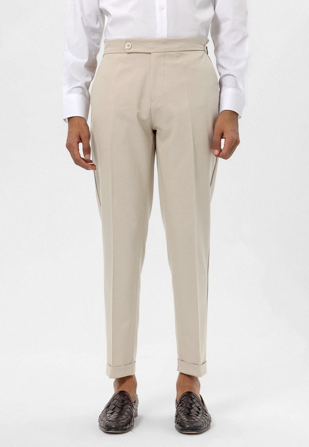 ANT Antioch Stone High Waist Regular Fit Men's Pants - Edgware