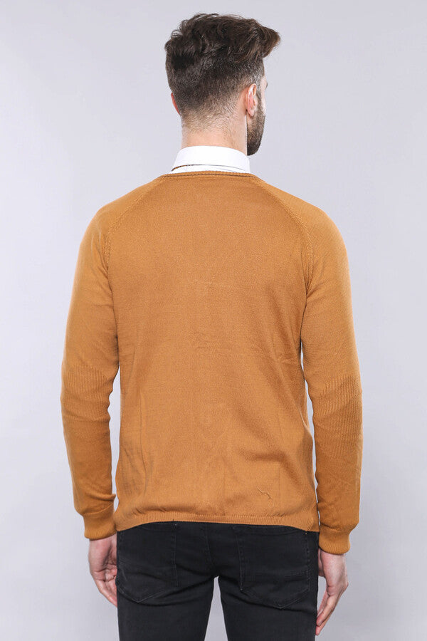 WSS Tawny Men's Cardigan Sweater  - Angers