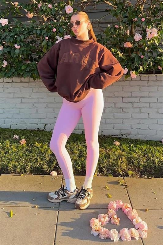 MDX Pink High Waist Women's Leggings MG2230 - Akron