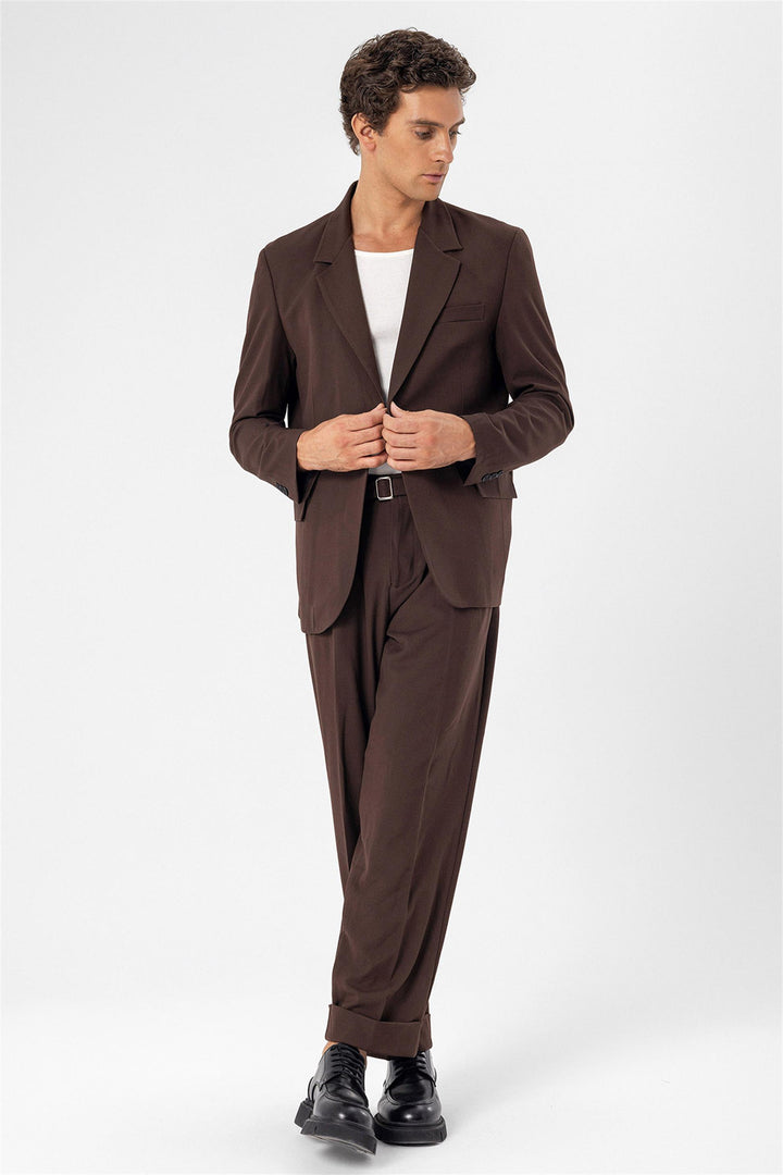 ANT Single Button Closure Slim Fit Men's Jacket - Kamloops