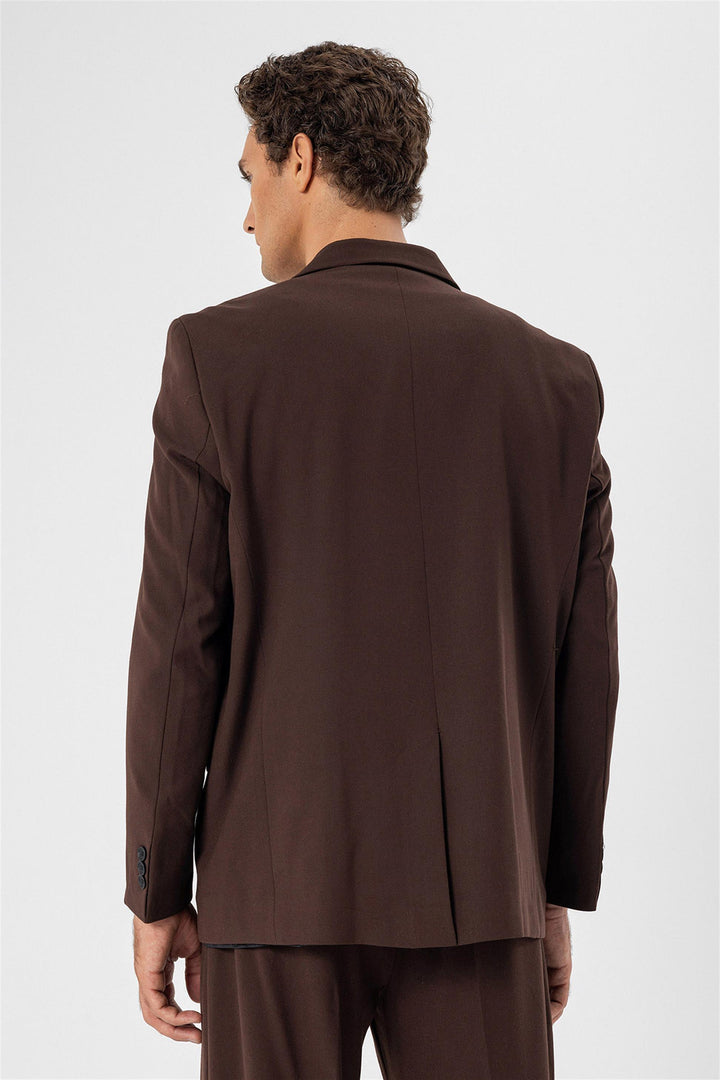 ANT Single Button Closure Slim Fit Men's Jacket - Kamloops