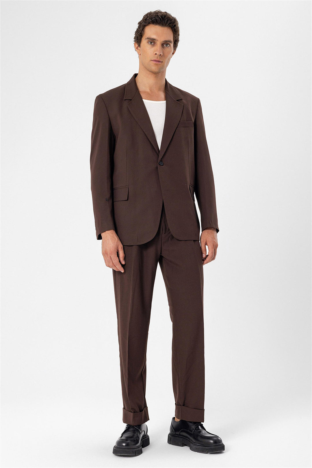 ANT Single Button Closure Slim Fit Men's Jacket - Kamloops