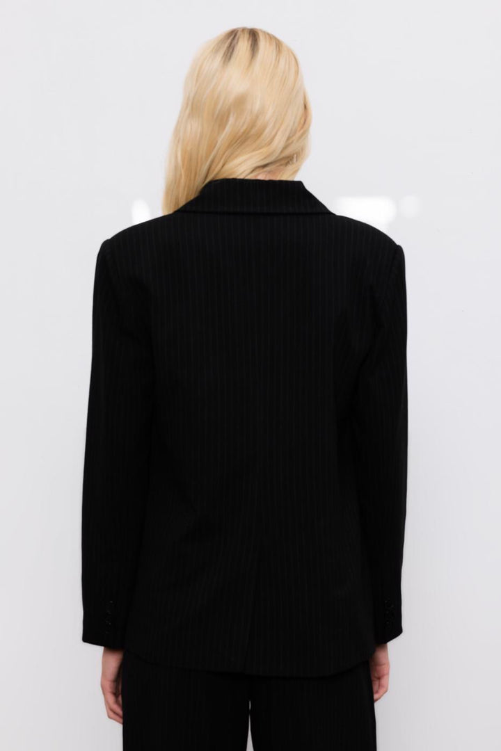 BSL Women Single Button Blazer Jacket - La Seyne-sur-Mer