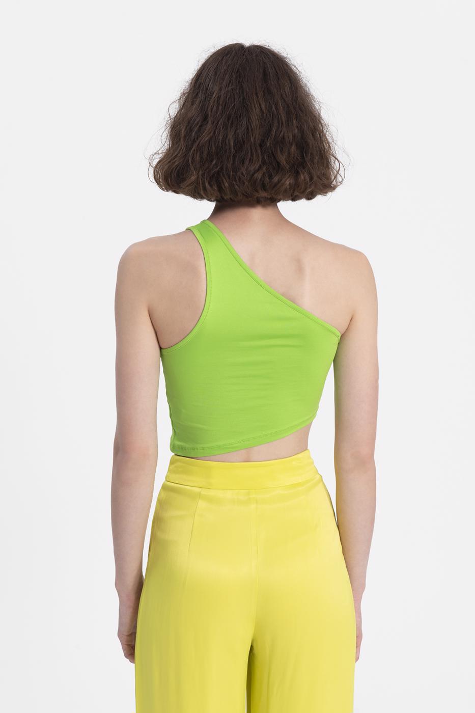 BSL Women One shoulder asymetric hem top - Horad Barysaw