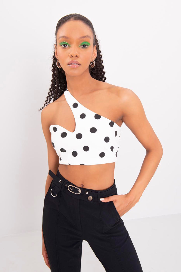 BSL Women One Shouldered Banded Bustier - Lokeren