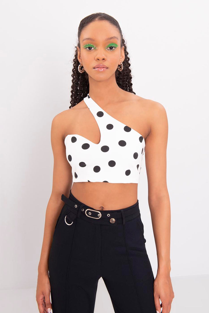 BSL Women One Shouldered Banded Bustier - Lokeren