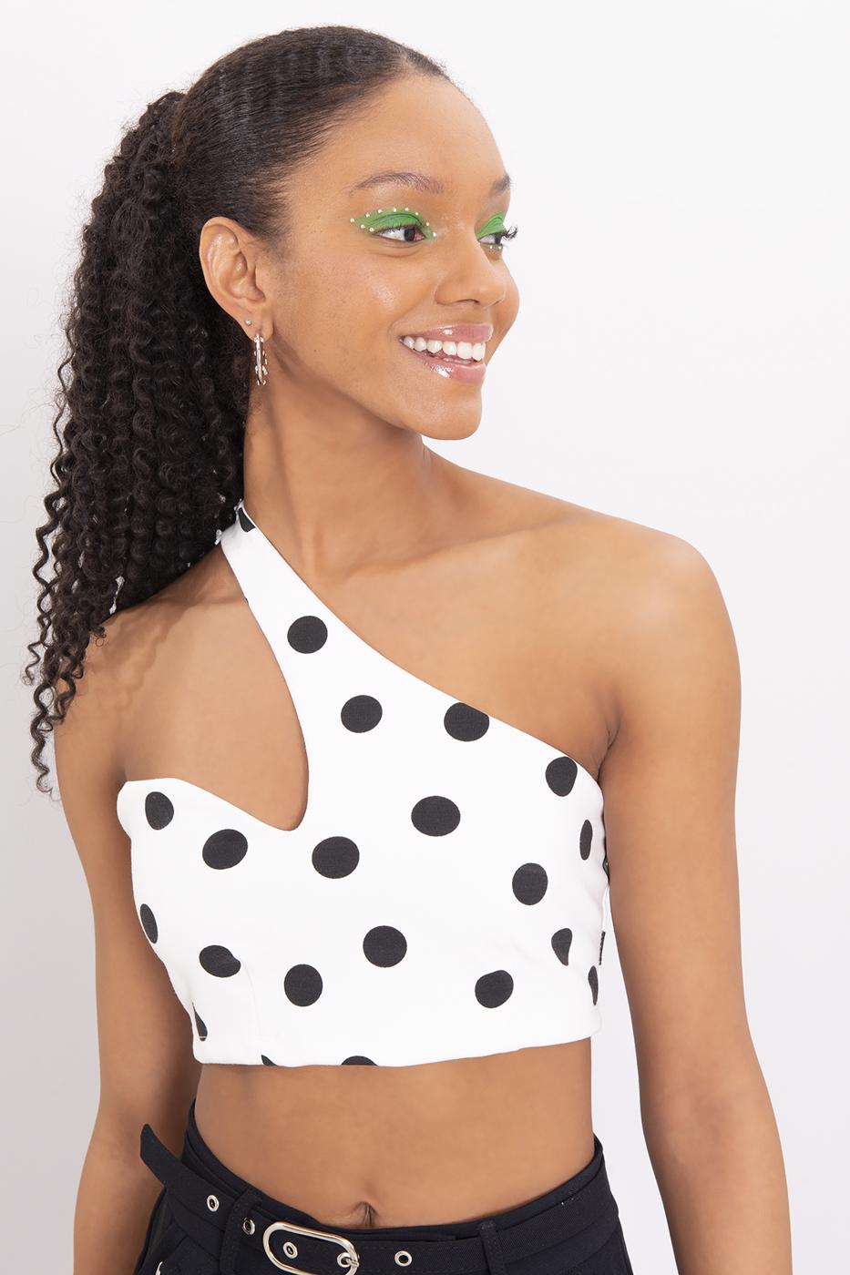 BSL Women One Shouldered Banded Bustier - Lokeren
