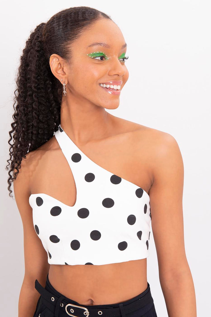BSL Women One Shouldered Banded Bustier - Lokeren