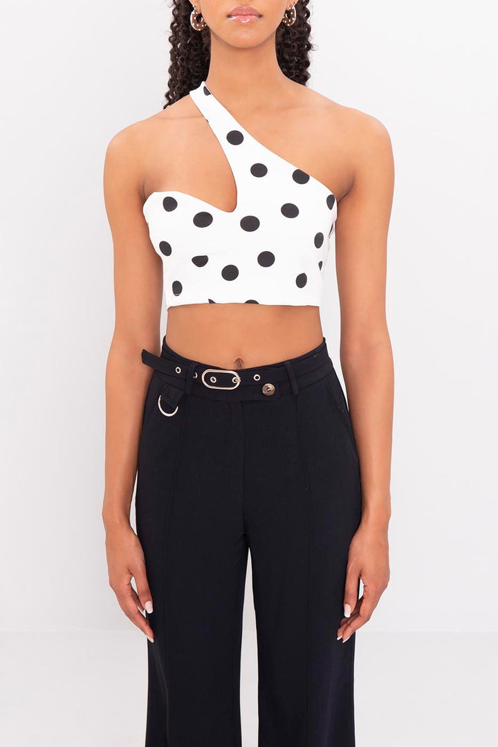 BSL Women One Shouldered Banded Bustier - Lokeren
