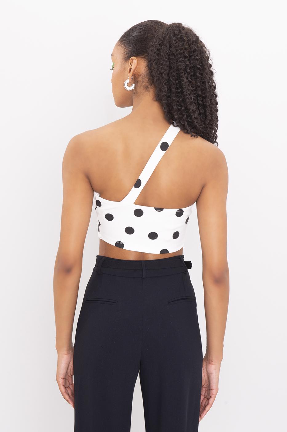 BSL Women One Shouldered Banded Bustier - Lokeren
