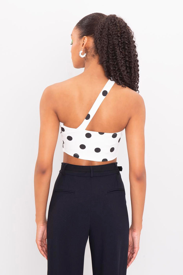 BSL Women One Shouldered Banded Bustier - Lokeren