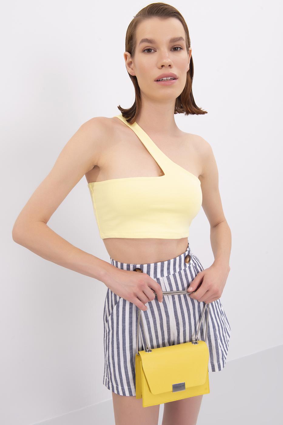BSL Women One shoulder bustier  - East Honolulu