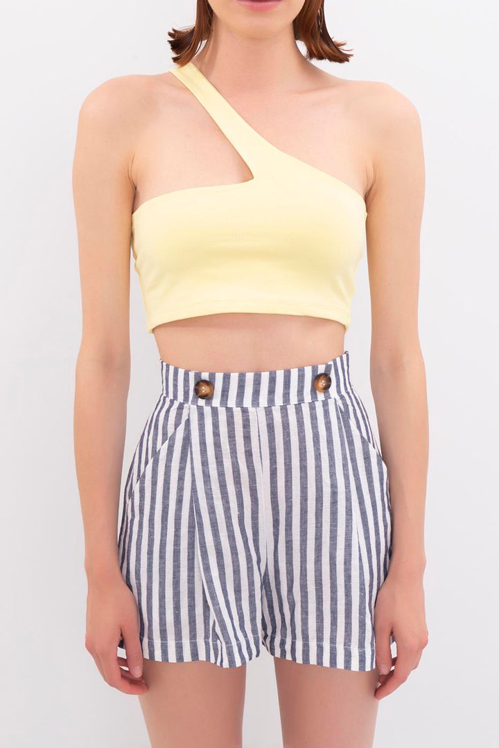 BSL Women One shoulder bustier  - East Honolulu