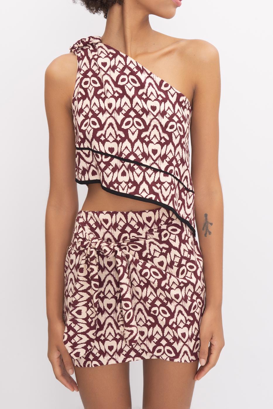 BSL Women One Shoulder Blouse - Zhovti Vody