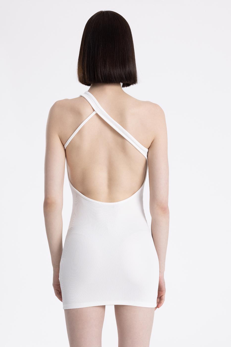 BSL Women One Shouldered Mini Dress - Tamuín