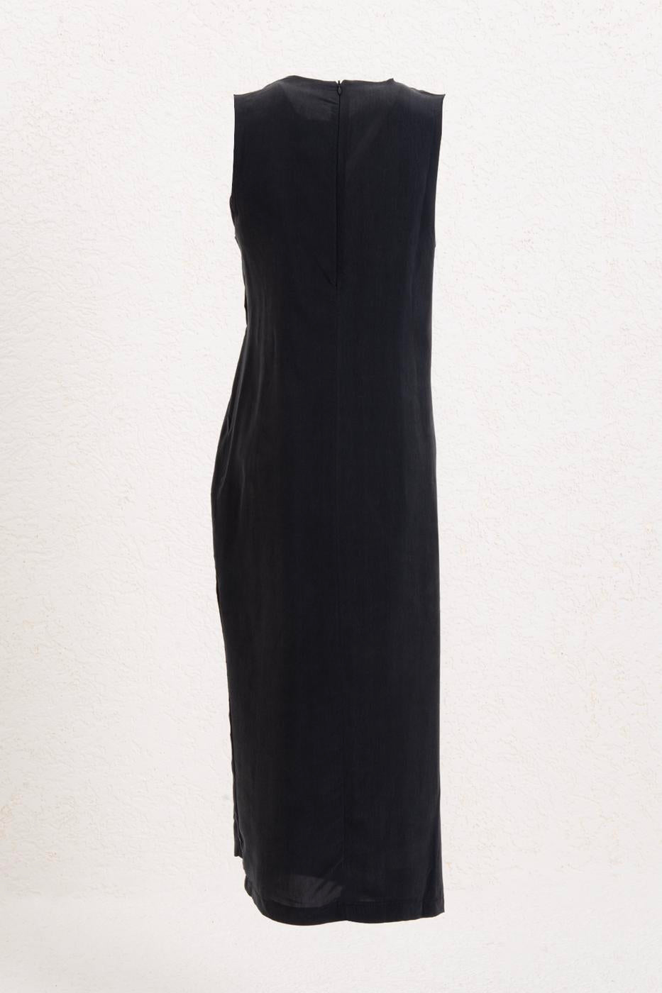 BSL Women Tencel Drape Detailed Midi Dress - Clarksville